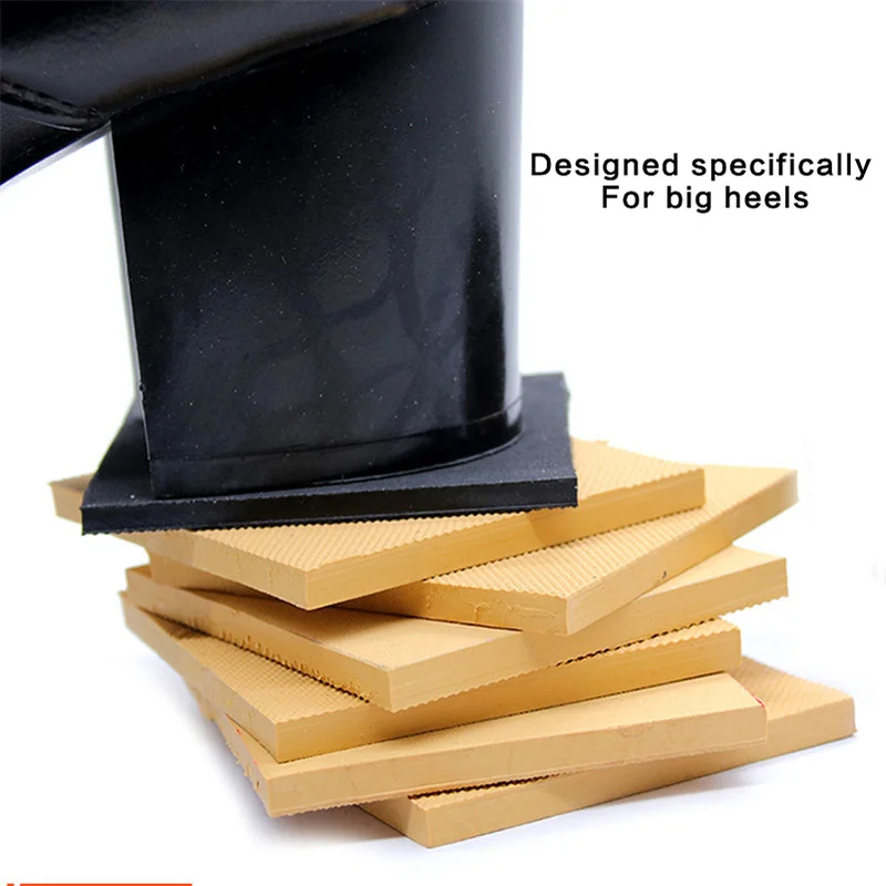 Резиновая подошва сделай сам для ремонта обуви на высоких каблуках с рисунком