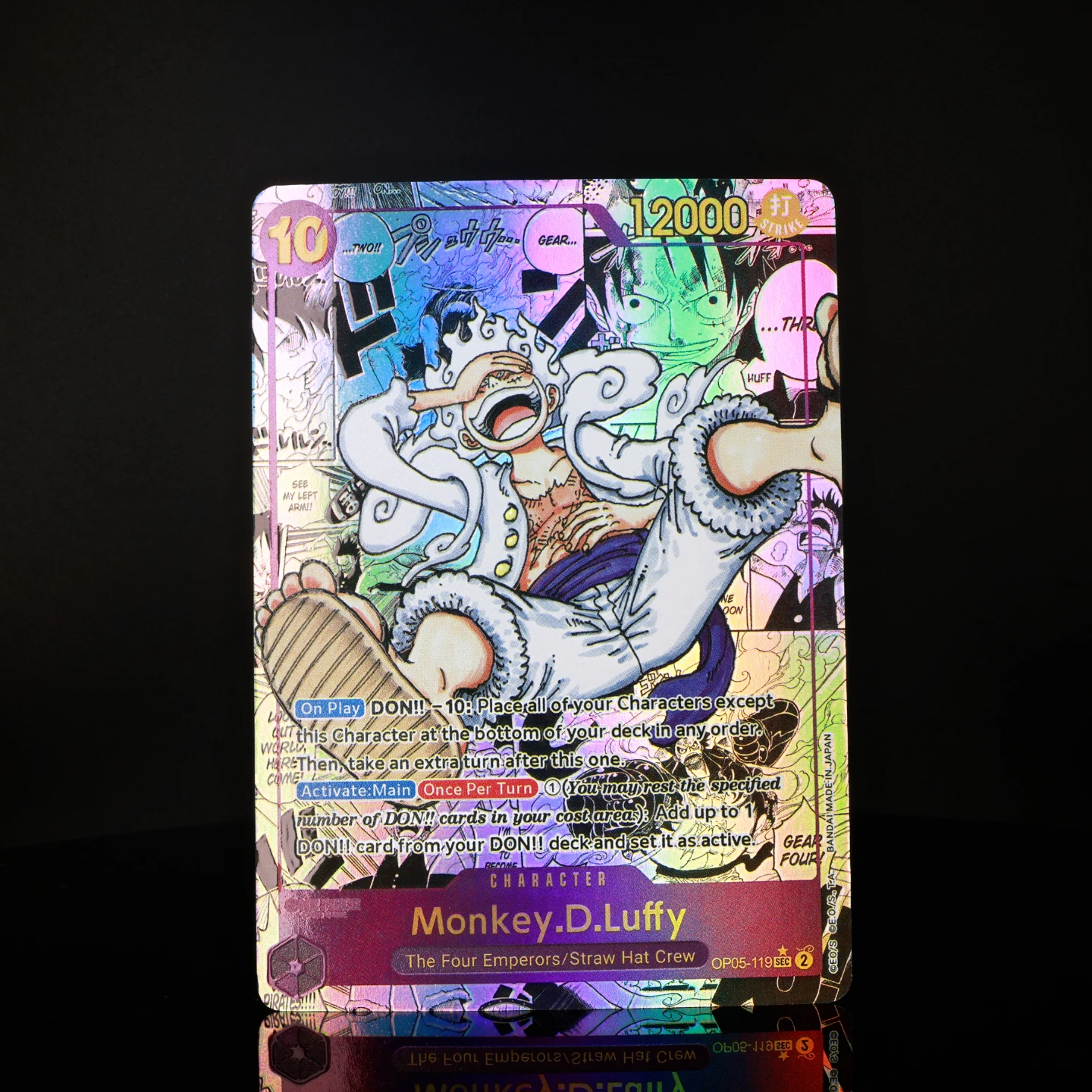 Фото Коллекционный набор карт One Piece TCG OPCG (английская версия) — 39 шт./набор. Полный каталог карт манга. Коллекционные карты по аниме. №5