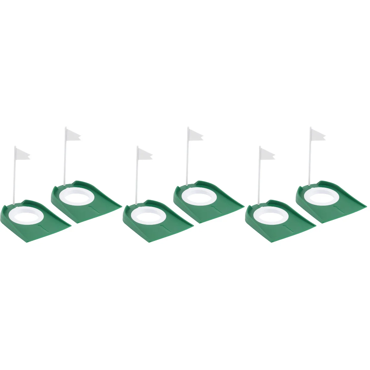 

6 шт., Пластиковые Мячи для игры в гольф