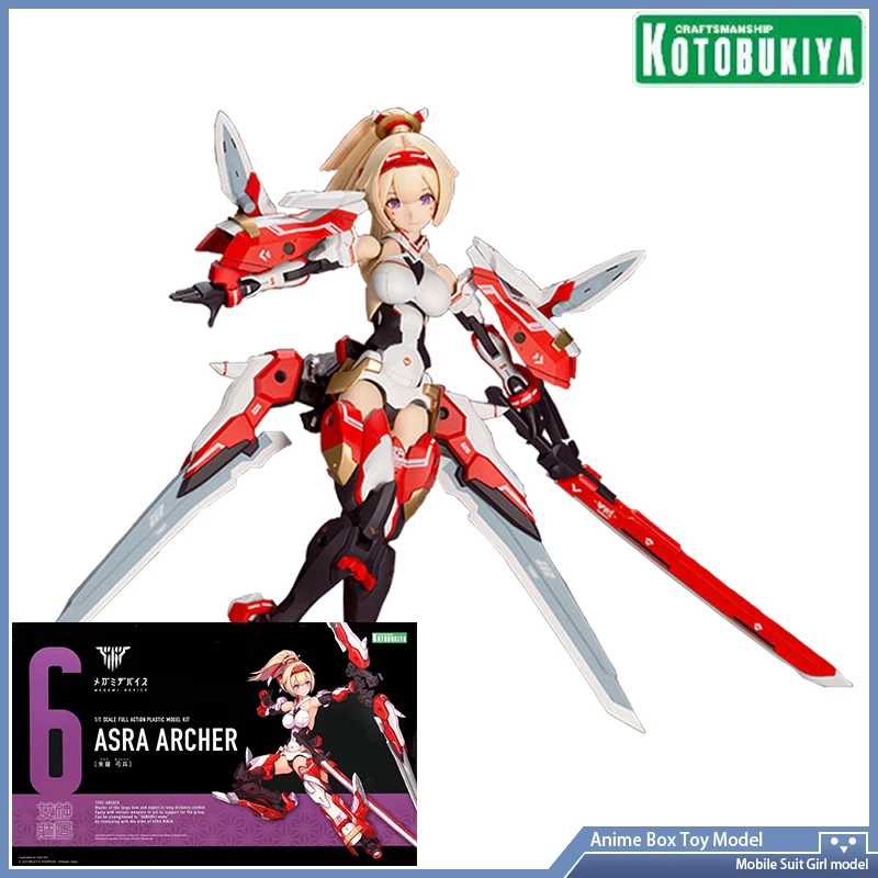 

Оригинальная фигурка Kotobukiya KP432 Megami Device 6 ASRA Archer аниме Сборная модель Мобильный костюм игрушка подарок для девочки