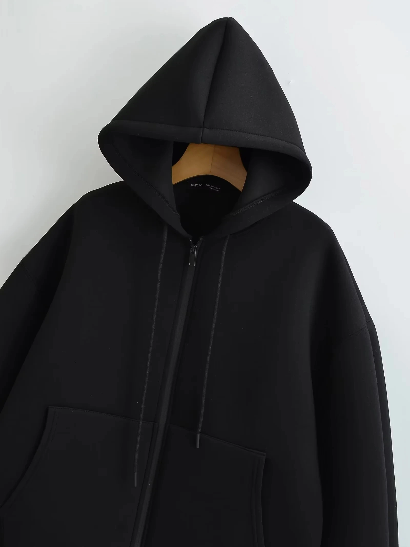 KEYANKETIAN новая зимняя женская толстовка на молнии уличный стиль унисекс свободные