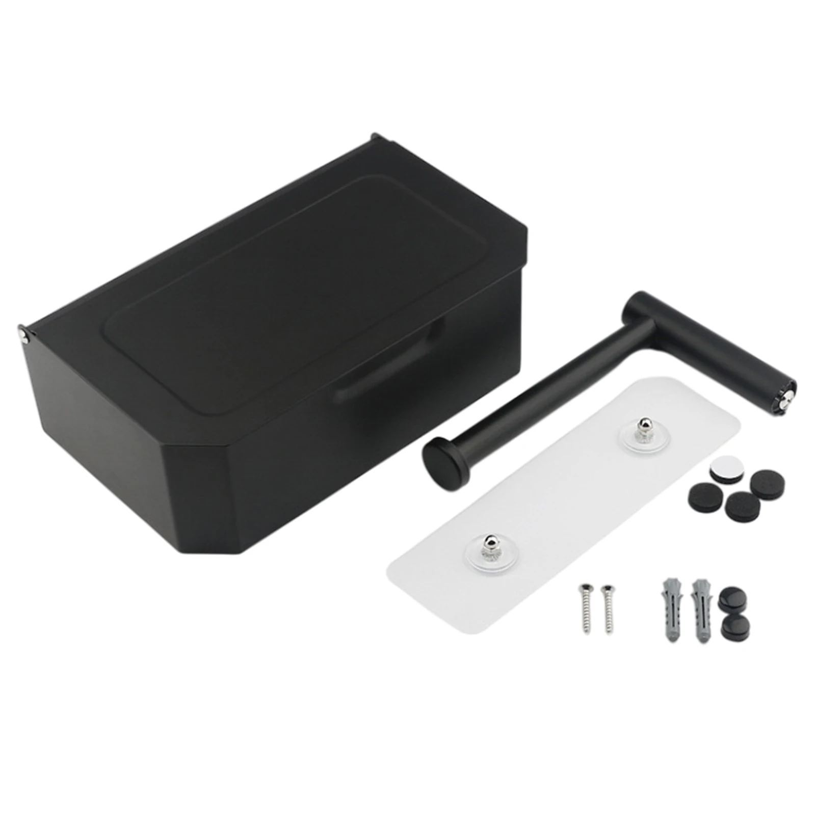 

Toilet Paper Holder With Wipes Dispenser Tissue Box Paper Towel Holder With Wet Towel Dispenser Wall Mounted Toilet Paper Holder