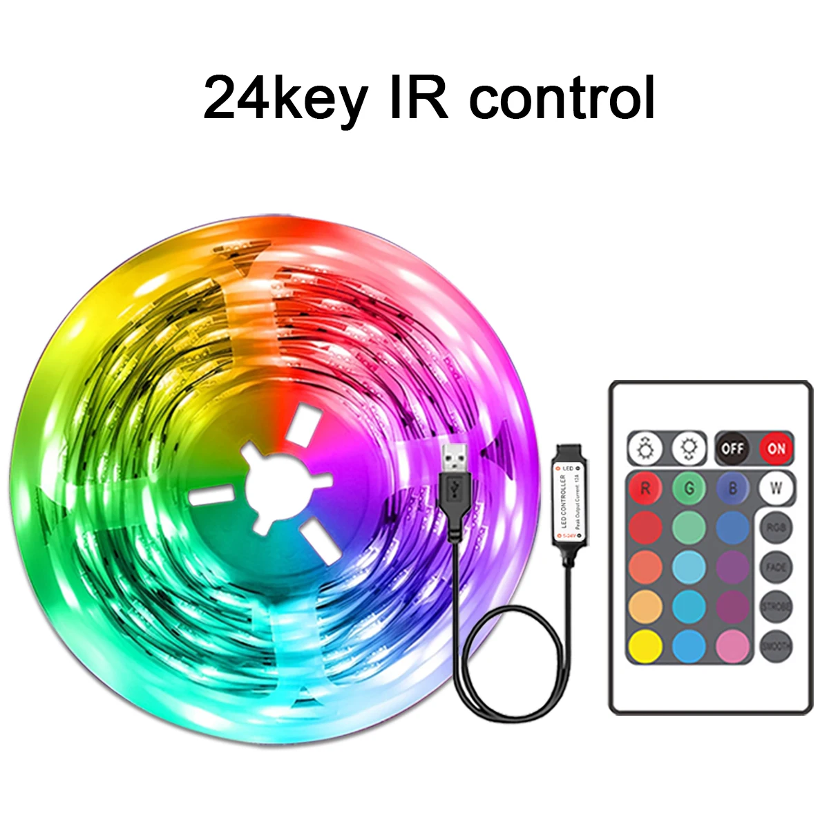 

RGB светодиодная лента Mikenoon USB 1 м