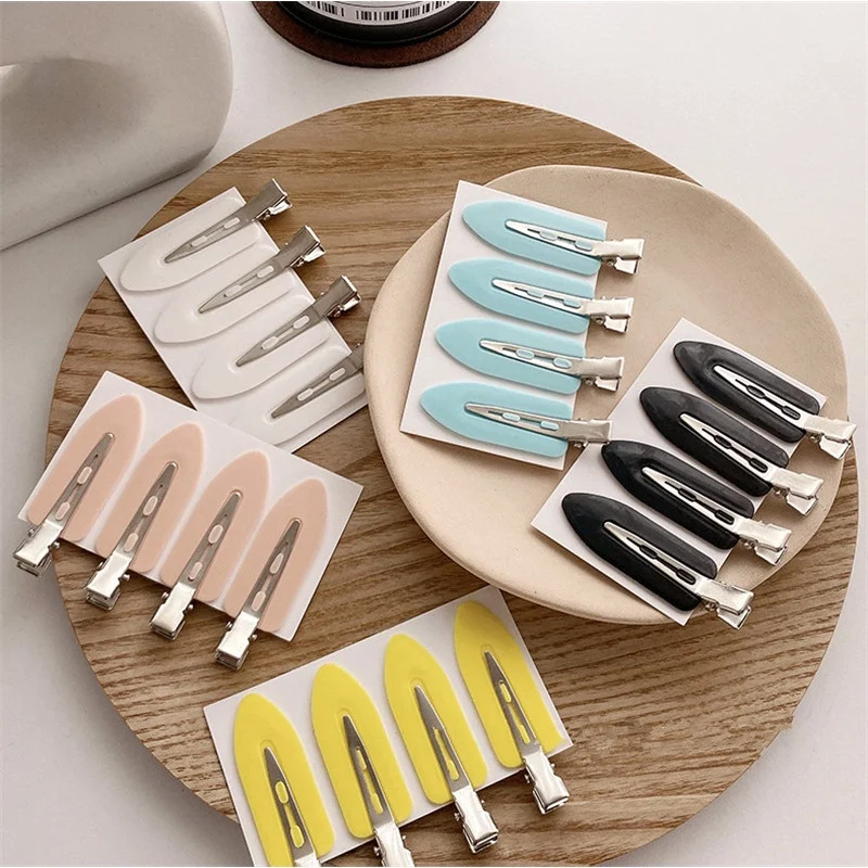 

4pcs/set Woman Hair Clips Makeup Hairpins Girls Hair Accessories