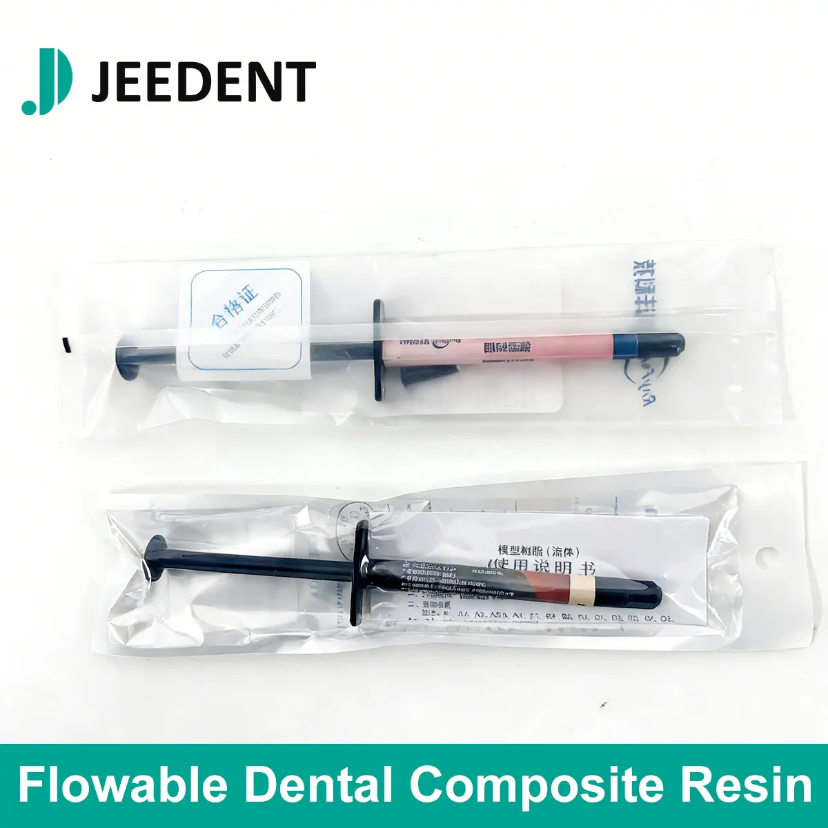 Фото Композитный материал JEEDENT Flowable для реставраций ( Gingiva & OP Opaque) |   Восстановление десны и придание ей естественного оттенка |   Шприц 3G/2G №1
