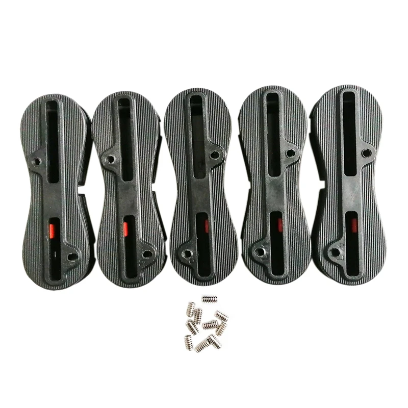 

5 Pcs/Set Fcs II Fusion Fin Box 1 Center Fin+4 Side Fins Surf Fin Plugs 0+5+9 Degree Fin Plug Surfing Board Accessories