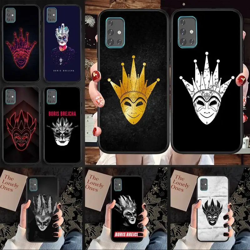

DJ Boris Brejcha Phone Case TPU For Samsung S6 S7 S8 S9 S10 Plus S20 S21 S30Ultrs Fundas Cover
