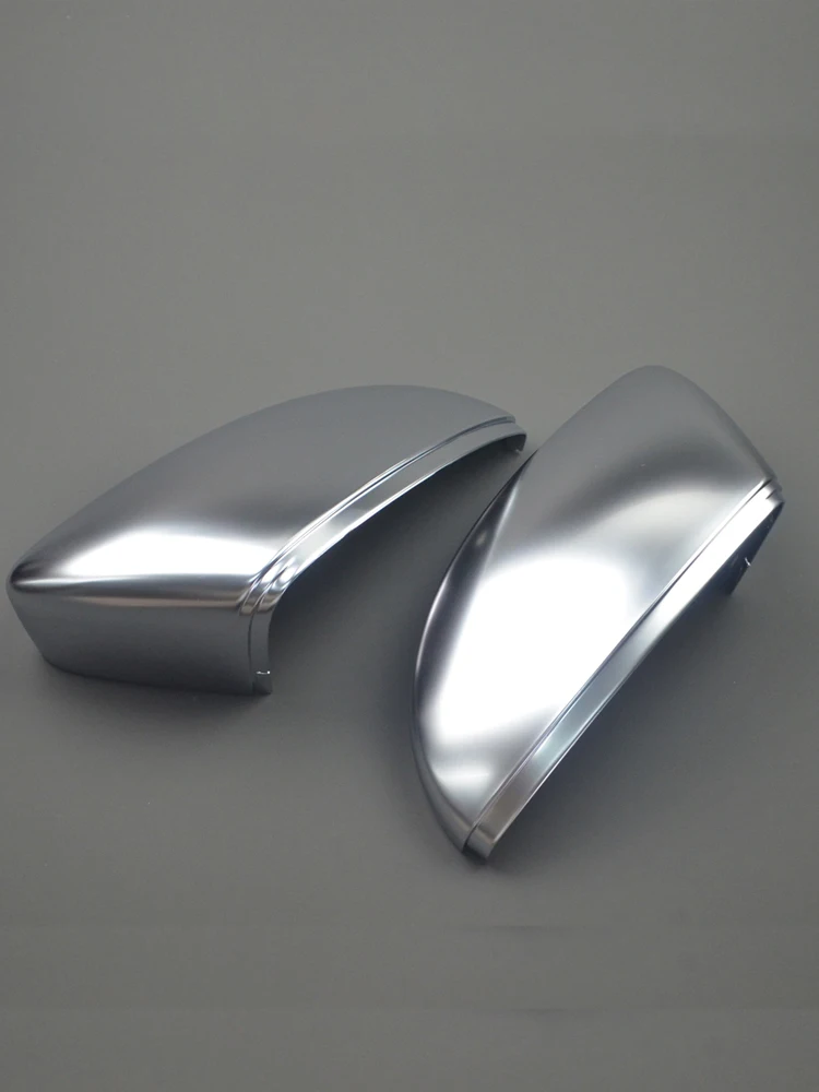 

Для VW Passat B8 2019-2023 хромированные зеркала заднего вида, чехлы зеркальные колпачки чехол, чехол из углерода, яркий Матовый хромированный чехол