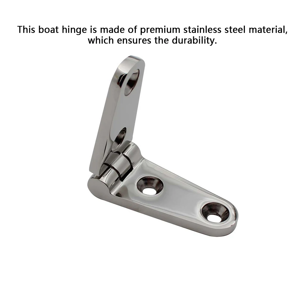 

Strap Hinge Deck Hardware Stainless Steel Workmanship Cabinet Hatch Handy Installation Simple Design Upgraded Fittings Cupboard