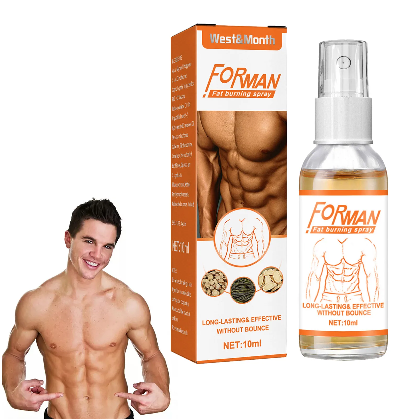 

Hot Spray For Belly Fat Burner Slimming Spray Tighten Tummy Belly Legs Arms Buttocks Sweat Sprays For Men Women Weight Loss