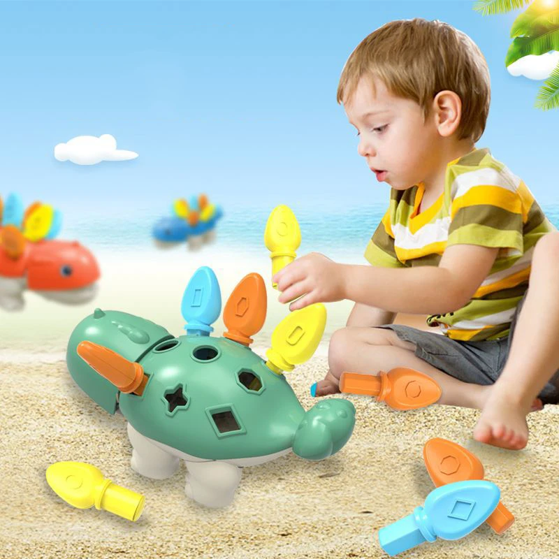 

Montessori Toys Sensory Baby Shape Matching Sorter Toy Fine Motor Skill Training Toys Toddlers Children Learning Education Toys