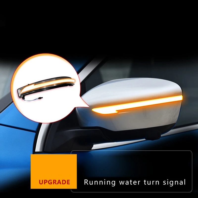 

Светодиодный динамический поворотный сигнал, боковой зеркальный свет для Nissan RogUe X-Trail T32 Qashqai G11 2014 + MUrano Z52 Pathfinder R52