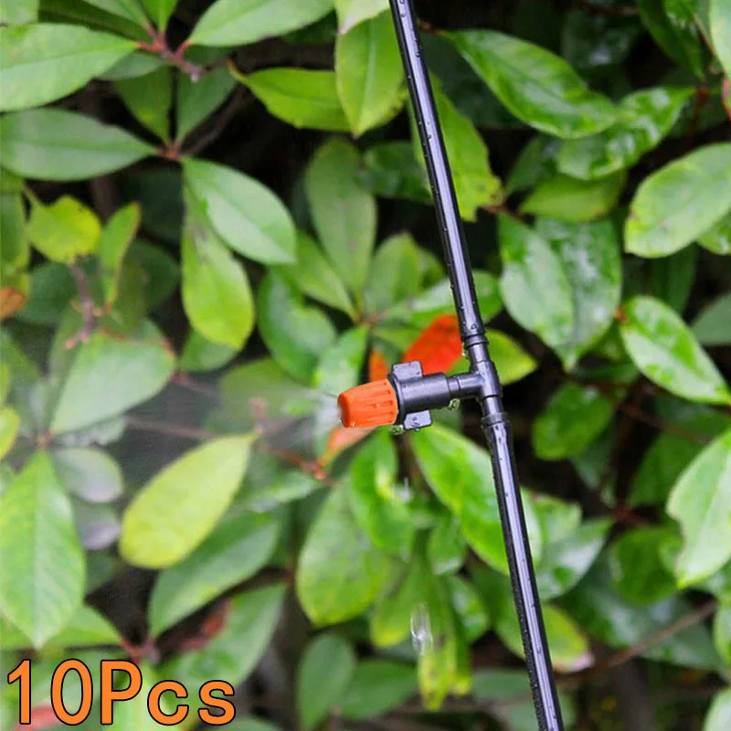 10/20 шт. Насадка для распыления капель микроавтоматической капельной системы полива, регулируемый распылитель атомизации, сельскохозяйственные водные инструменты.