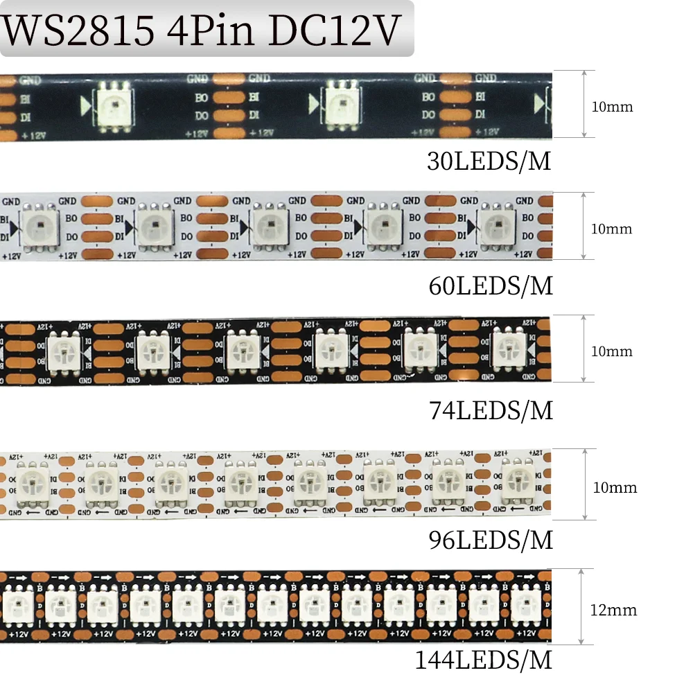 

TNALANT RGB светодиодная лента WS2815 1-5 м