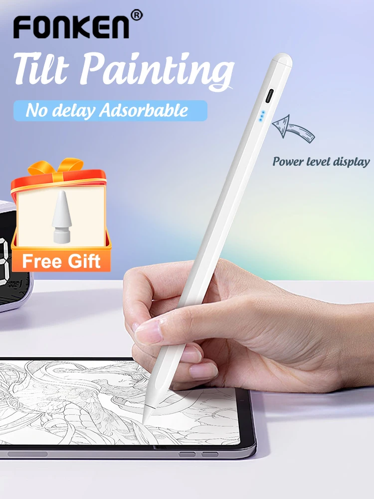 

Стилус для планшета ANKNDO Active для ios, Apple, iPad, Универсальный карандаш для Xiaomi, Huawei, Lenovo, Samsung, ручка для Android