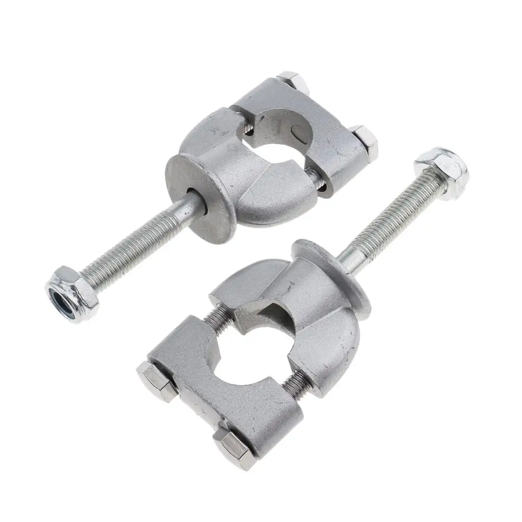 

2 Pieces 7/8 Inch 22mm Handlebar Bar Mount Clamp for Motorcycle Bike ATV