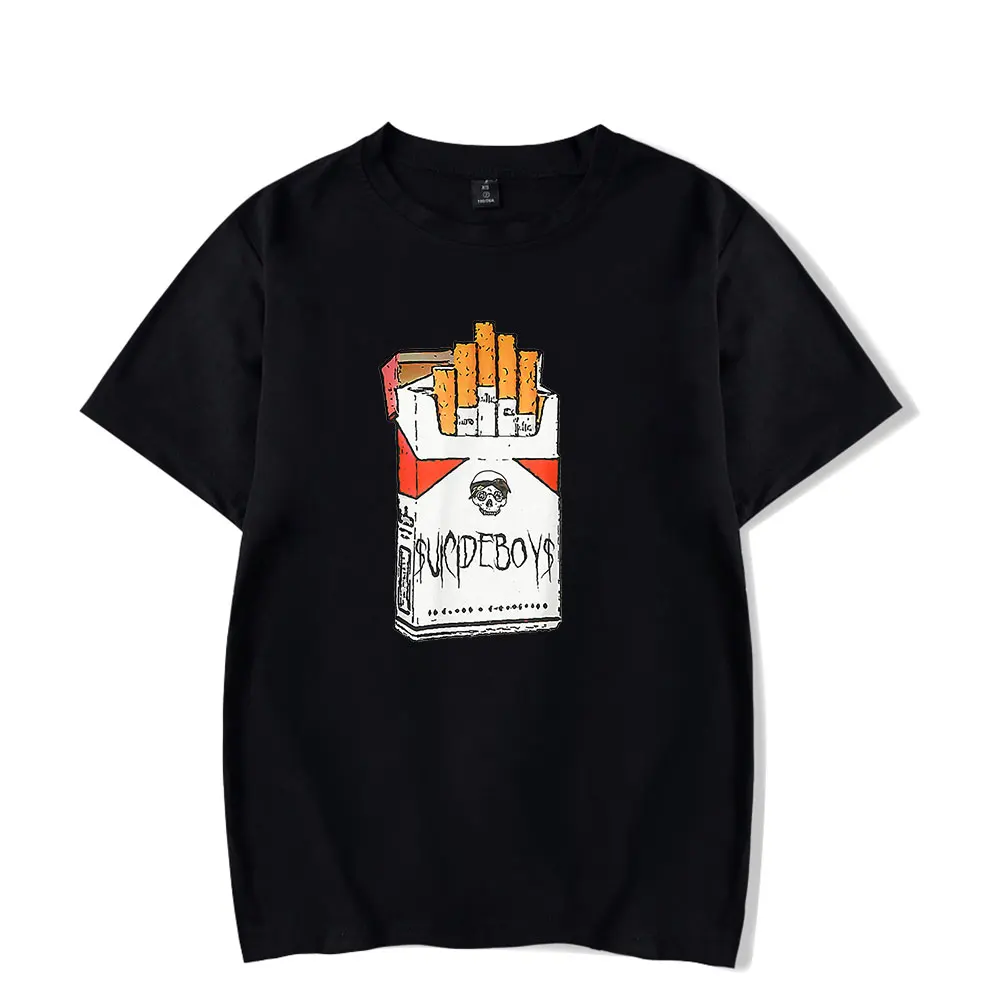 

2022 $uicideboy$ Suicideboys cigaretes Merch T-Shirt Men/Woman Short Sleeve Women Funny T Shirt Unisex Harajuku Tops