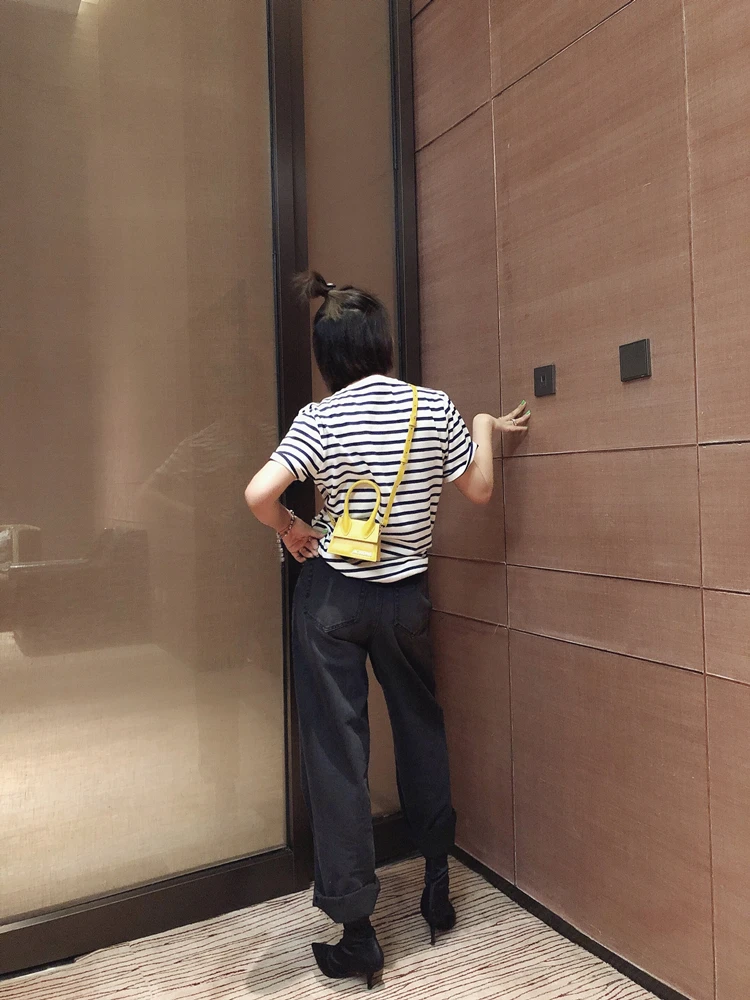 [В наличии] Misssha Soldiers с короткими рукавами весенне-летняя свободная футболка в