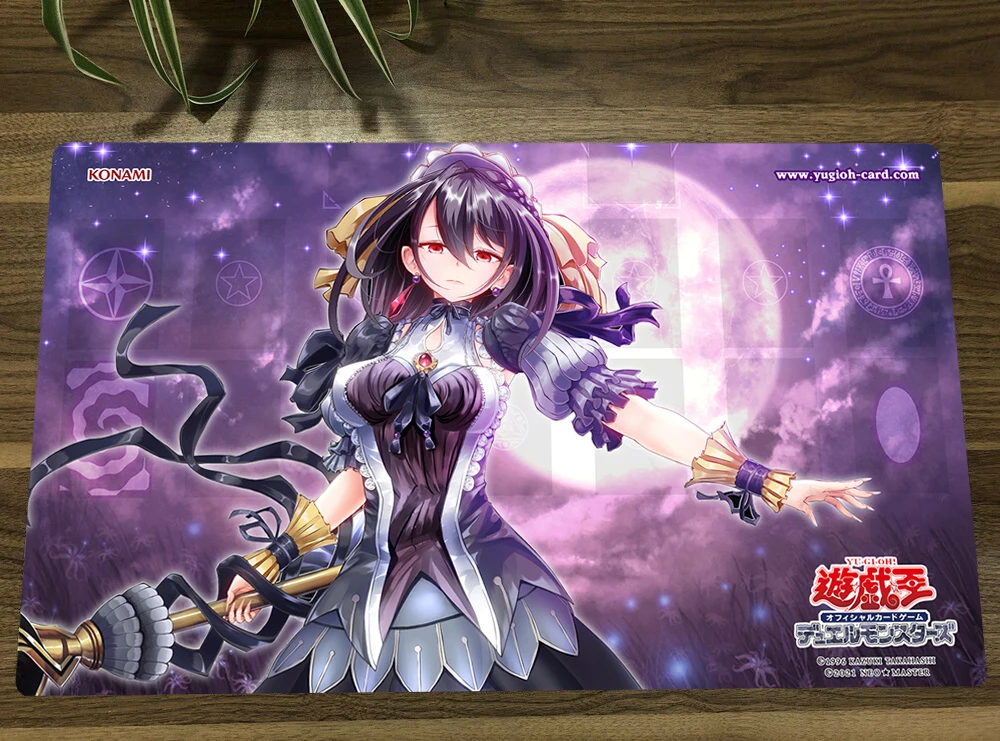

YuGiOh Underworld Goddess of the Closed World TCG CCG Playmat Trading Card Game Mat Table Desk Gaming Play Mat Mouse Pad