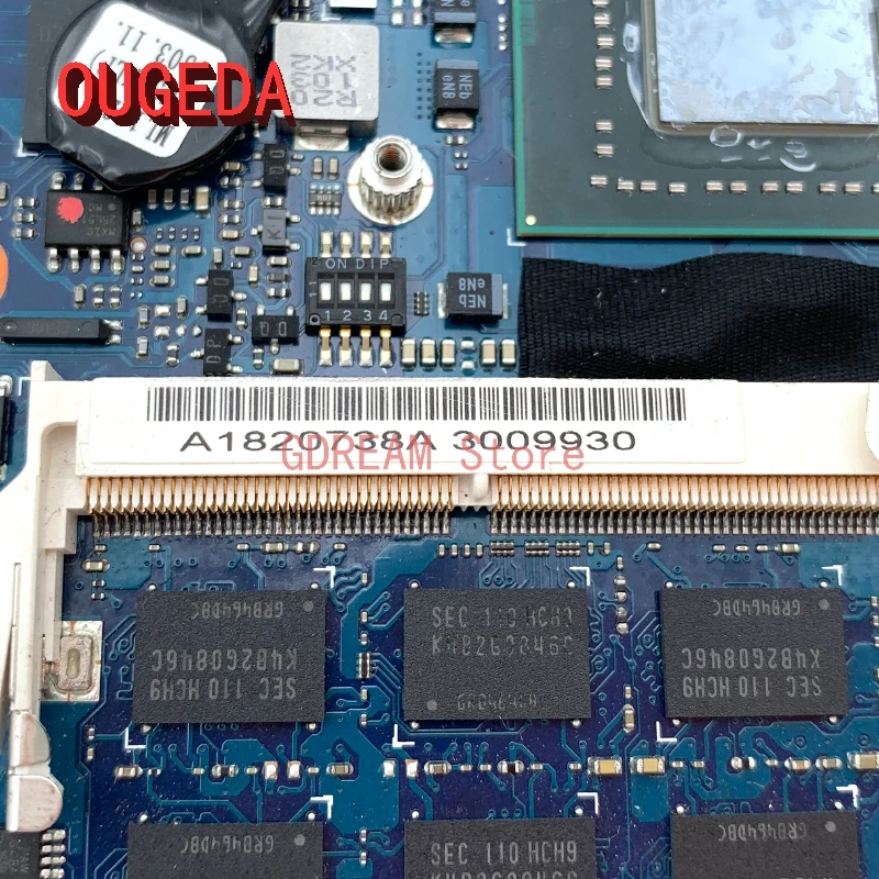 Фото OUGEDA для Sony VAIO VPCSB VPCSA MBX-237 A1820738A материнская плата V030 1P-0111200-A013 i5-2520M процессор GPU Встроенная Материнская плата HM67 №5
