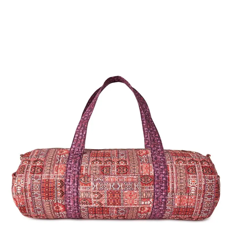 Women’s Soft Quilted Duffle Bag Navy Blue