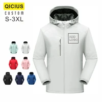 mens plus fleece warm jacket custom printed embroidery logo womens casual hoodie high quality men and women the same style