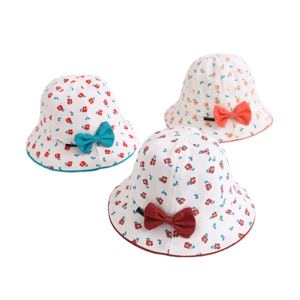 

Spring Summer Baby Sun Hat for Girl Flower Bow Knot Toddler Panama Cap Outdoor Beach Baby Girl Sun Hats Bonnet
