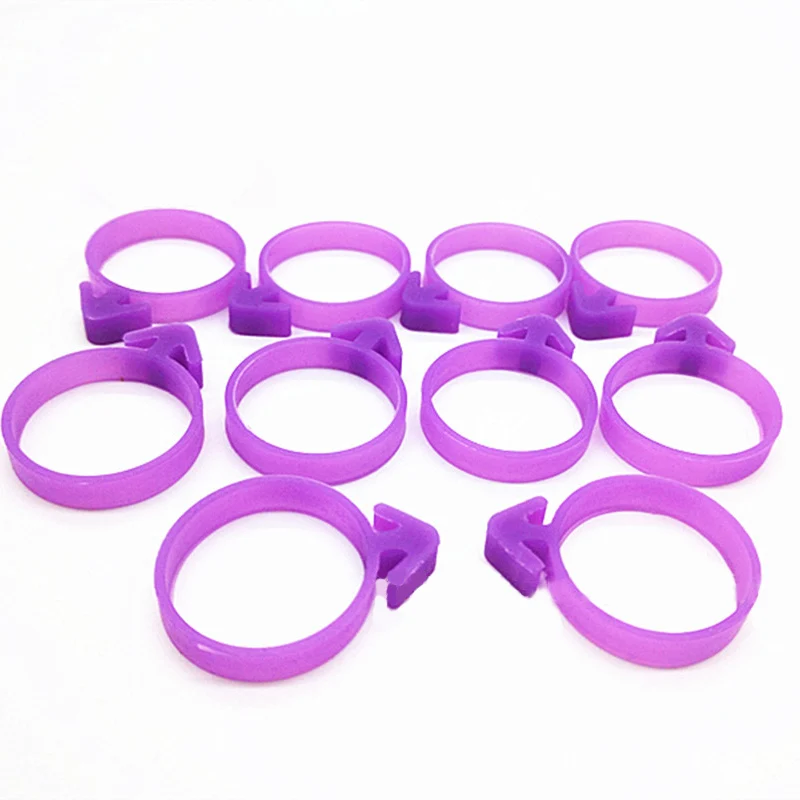 

New 12Pcs Cake Decorating Bag Clips Fondant Frosting Piping Bags Icing Cake Cupcakes Ice Piping Bag Buckles Reusable Baking Tool