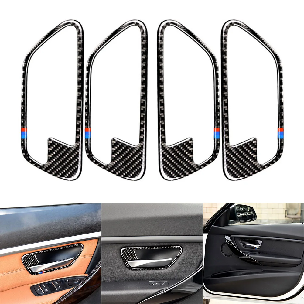 

4 шт./комплект, накладки на дверную ручку автомобиля BMW F30