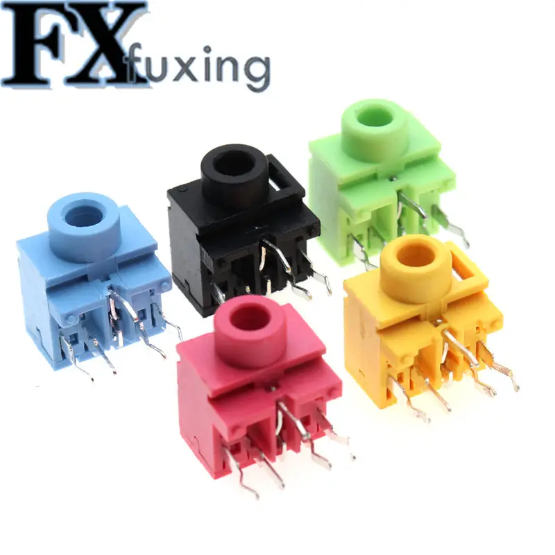 

10 шт., разъем для наушников, 3,5 мм