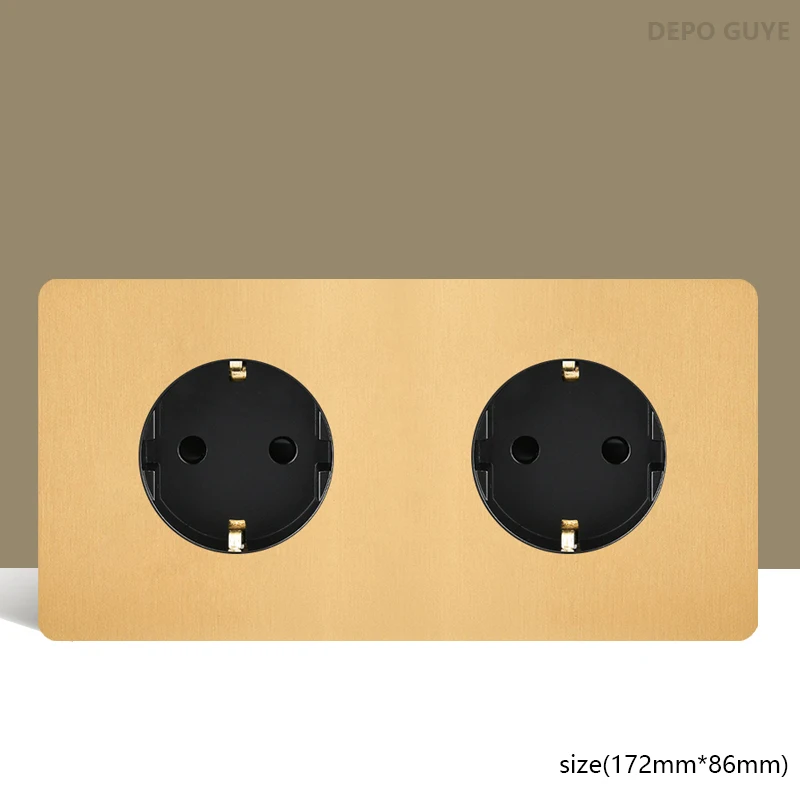 

Ретро тумблер с розеткой Depo Guye 86/146/172