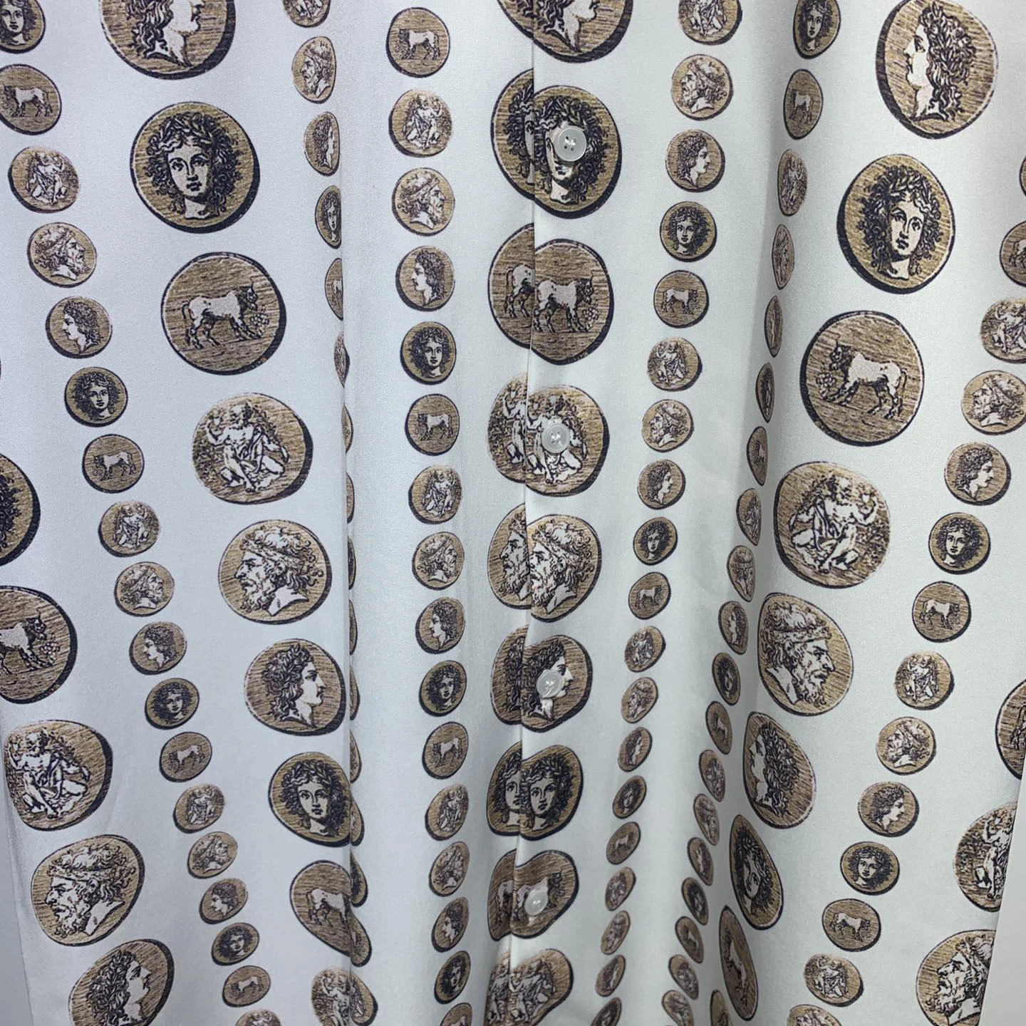 Рубашка в горошек с коротким рукавом для отдыха