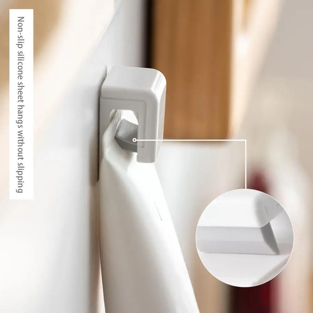 Мощный клей бесшовный крючок-зажим для ванной комнаты очищающего средства