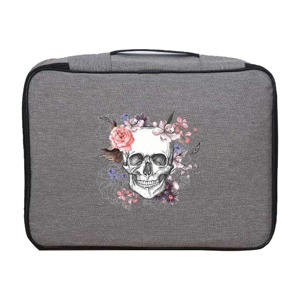 Documents Bags Home Safe Functional File Handbag Travel Organizer Holder Credentials Storage Case Color Pattern Business Folder