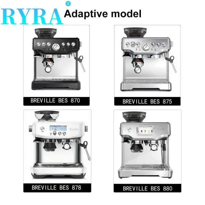 

Универсальная ручка для кофемашины 54 мм из нержавеющей стали с тремя ушками