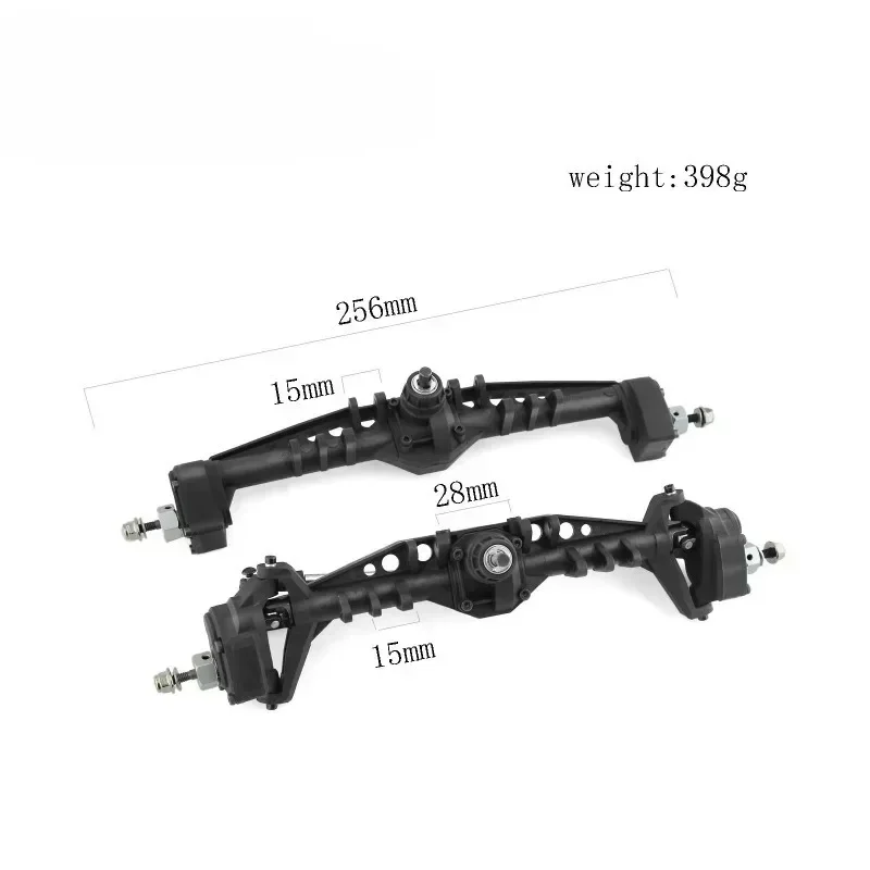 Фото Передний и задний пластиковые портальные мосты Currie F9 в сборе для Axial Capra UTB10 1.9 UTB 1/10 RC Crawler Car, запчасти для тюнинга №2