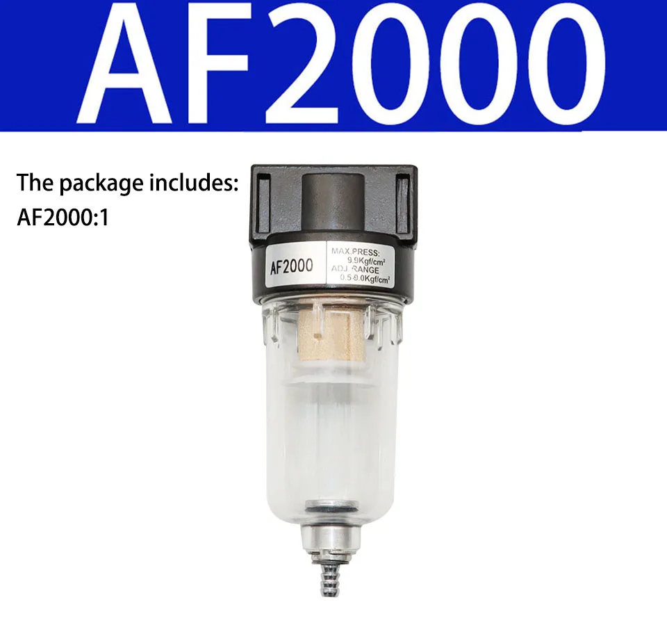 

AF2000 1/4" пневматические детали воздухоочистительный агрегат дополнительного источника для отделения воды от компрессорного масла