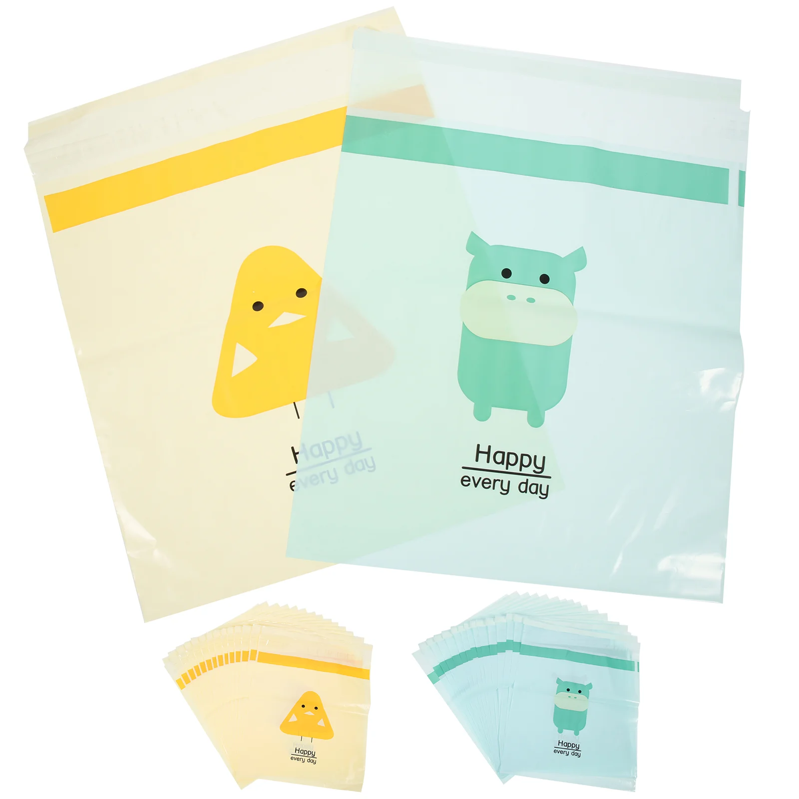 30 шт. самоклеящиеся мешки для мусора