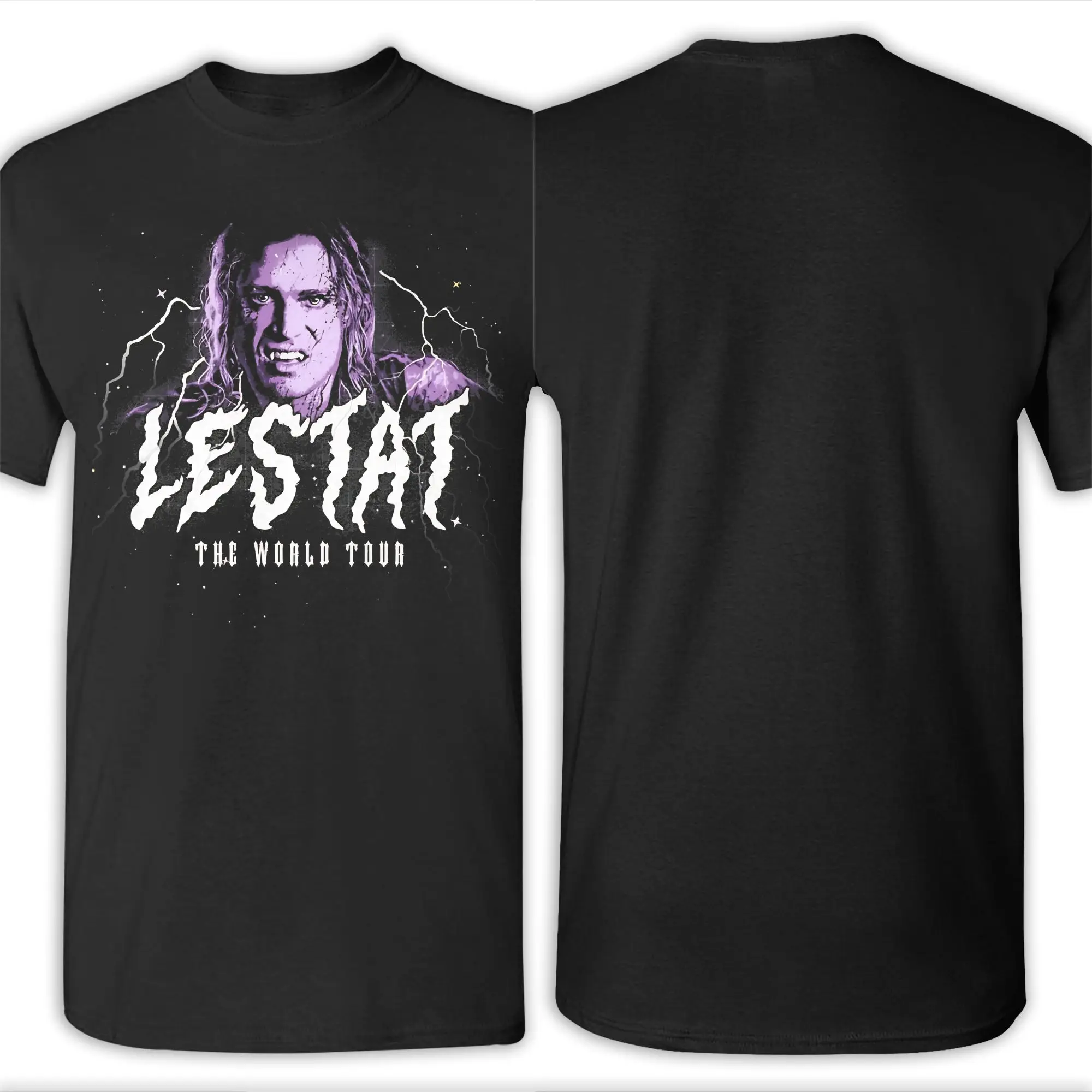 Мужская и женская футболка Lestat De Lioncourt Tour, хлопковая одежда The Vampires Lestat, футболки с круглым вырезом, футболка с принтом (art.: 3920db211f514) - 3920db211f514