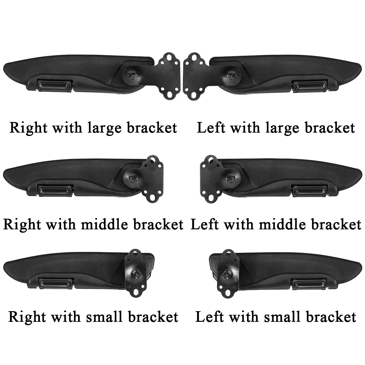 Универсальный подлокотник для автомобильного сиденья регулируемый ручной