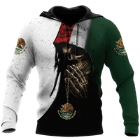 beautiful skull tattoo 3d full body print unisex luxury hoodie men sweatshirt zipper pullover casual jacket sportswear 178