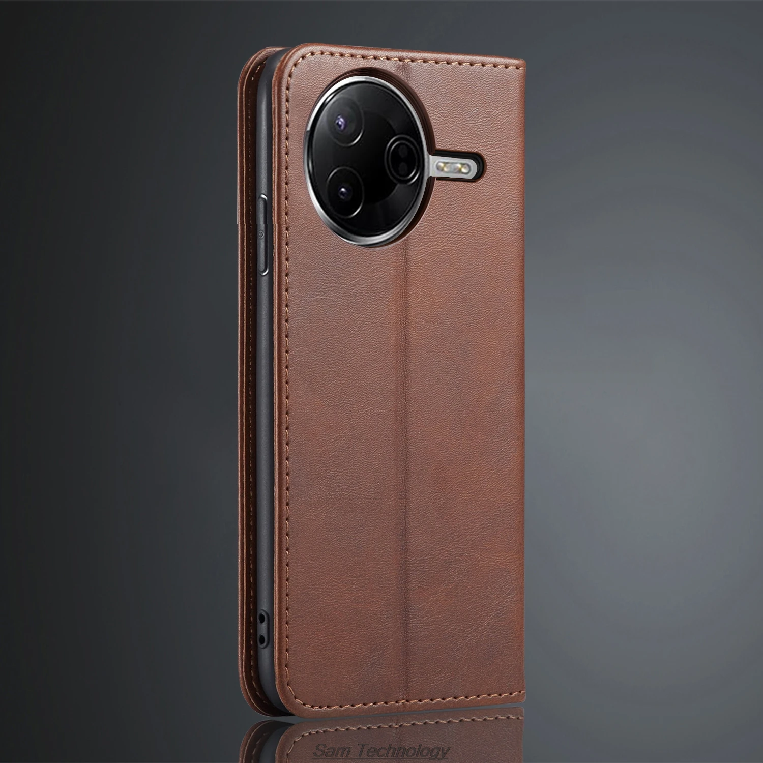 Фото Кожаный чехол с магнитным притяжением для Xiaomi POCOPHONE POCO F7 Pro F7Pro, кобура с откидной крышкой, чехол-кошелек, сумки Capa Fundas Coque №4