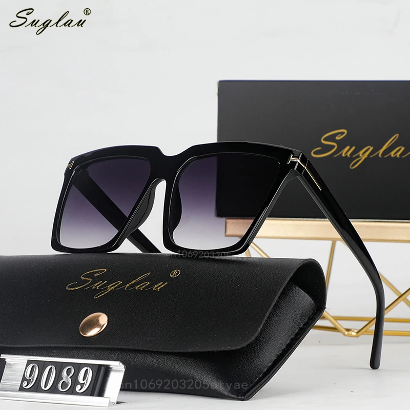 Квадратные интегрированные Персонализированные Солнцезащитные очки Модные