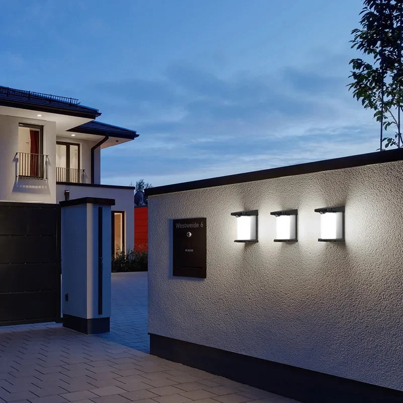 

Outdoor Garden Wall Light Waterproof Door Light Villa Courtyard External Wall Exposed Lamp Super Bright Balcony Light