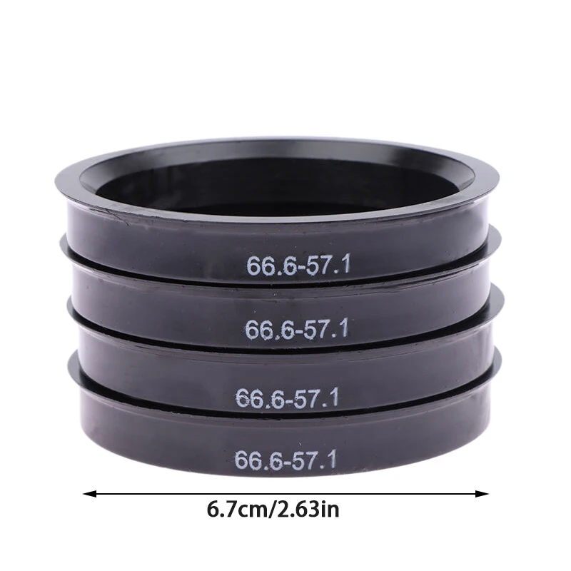 

4 шт., центральные кольца для автомобильных колес, 66,6-57,1 67,1-60,1 67,1-66,1 73,1-56,1 73,1-56,6 73,1-57,1 73,1-60,1-
