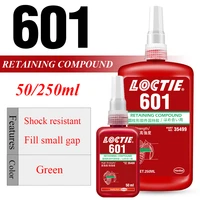 50250ml high strength loctite 601 low viscosity anaerobic retaining compound cylindrical hold fill small gap sealing adhesive