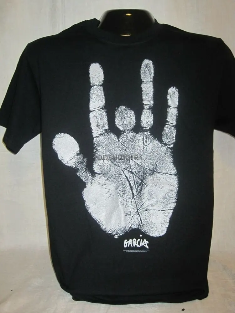 

Jerry Garcia T-Shirt Tee Hand Grateful Dead Rock Band Music New 01