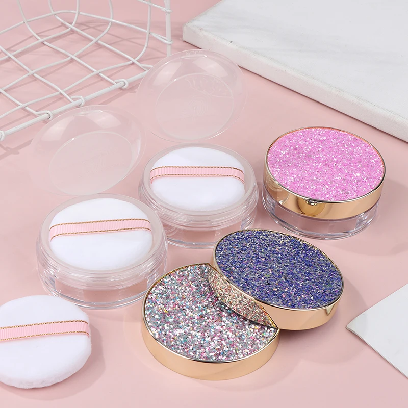 

1Pc Empty Air Cushion Puff Box Portable Cosmetic Makeup Case Container With Powder Sponge Mirror For Bb Cream Foundation Diy Box
