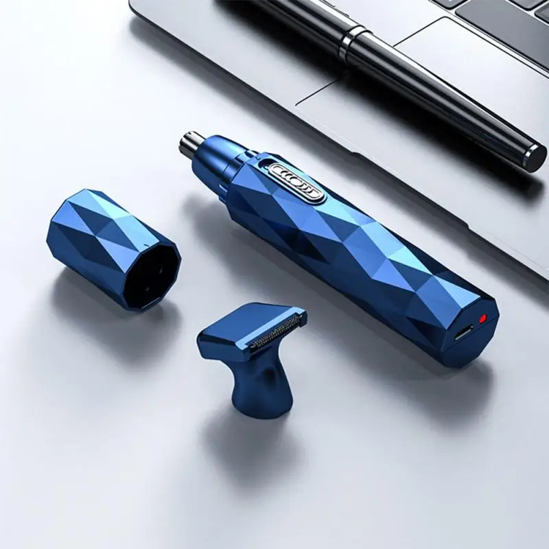 

2021 New Updated Electric Nose Hair Trimmer Ear Face Clean Trimmer Razor Removal Shaving Nose Face Care Kit For Men And Women