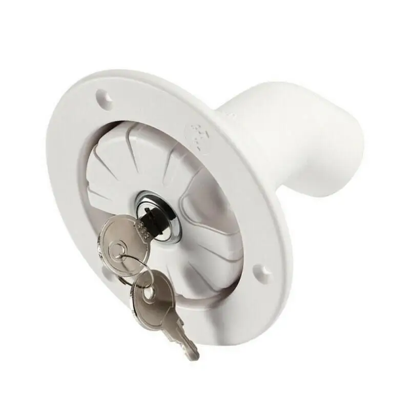 

Gravity Fresh Water Fill Hatch Inlet Filter RV Accessories Lockable For RV Boat Camper Trailer White Caravan Accessories